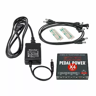 Voodoo Lab Pedal Power X4 18-Volt Isolated Filtered Power Supply PPX4-18V • $119.99