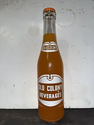 $12.99 • Buy Full 10 Oz. Old Colony Orange Soda Bottle, Leaksville N.C.