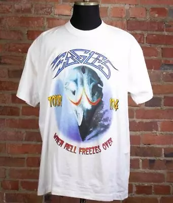 Vintage Eagles Band Hell Freezes Over Tour Concert T Shirt Size S-2XL • $21.99