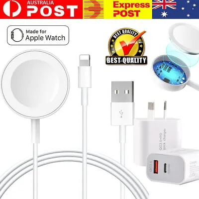 Apple Watch IWatch SE 8 7 6 Fast Wireless Magnetic Charger Charging Type C Cable • $9.89