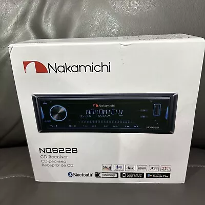 Nakamichi Bluetooth & CD Car In-Dash Stereo Receiver (NQ822B) • $99