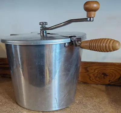 Vtg Camco Hand Crank Bread Dough Mixer/Kneader With All Componenets AND COVER • $74.89
