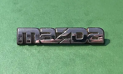 Mazda - Vintage Metal Car Badge / Emblem - 90 X 17  Mm • £7.99