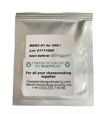 Cheese Culture - Meso D1 For Soft Cheeses (mm100) • £16.99