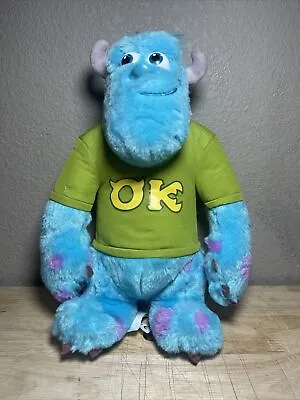 Sully Plush Monsters Inc University Disney 12” Talking My Scare Pal Pixar Toy • $10