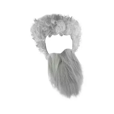 Beard And Hair Set Costume Novelty For Men Simulation Fancy Dress Mustache For • £8.82