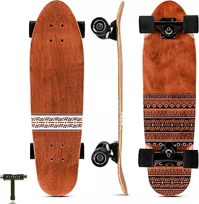 Magneto Mini Cruiser Skateboard Cruiser | 27.5 X 7.5 | Short Board | Canadian Ma • $71.84