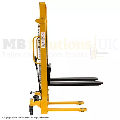 £5250 • Buy 1 Tonne New Hydraulic 1000kg Manual Lifter Mover Pallet Stacker 2.5 M Lift 
