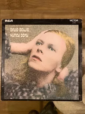 DAVID BOWIE HUNKY DORY RARE BOBIL/RASPUTIN APRS 5947 3t 1ST PRESS • £45.99