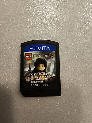 Lego Lord Of The Rings For PS Vita Game Cartridge Only • $12.49