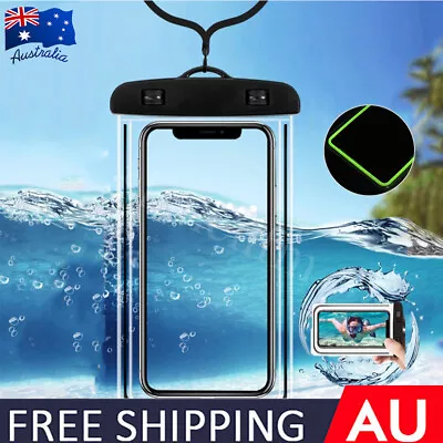 2x Waterproof Case Underwater Phone Cover Dry Bag Universal Pouch For Smartphone • $6.99