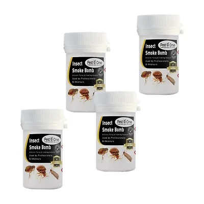 4 Insect Pest Control Cockroach Ant Moth Flea Bed Bug Fly Wasp Treatement • £13.62