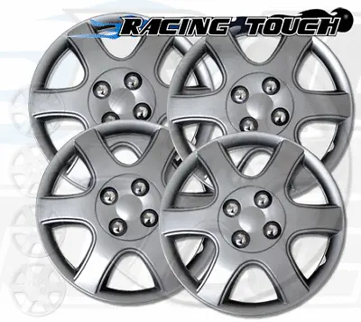 $58.16 • Buy Wheel Cover Replacement Hubcaps 14  Inch Metallic Silver Hub Cap 4pcs Set #888