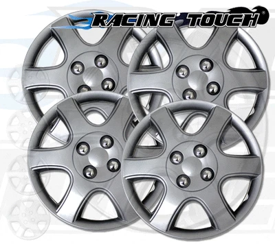 $58.16 • Buy Wheel Cover Replacement Hubcaps 14  Inch Metallic Silver Hub Cap 4pcs Set #888