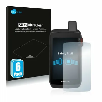 Garmin Montana 700i Hand Held 6x Transparent ULTRA Clear Screen Protector • $14.66