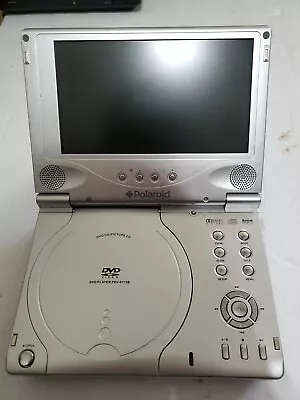 Polaroid PDV-0701A Portable DVD Player 7 Inch Screen Silver • $8.46