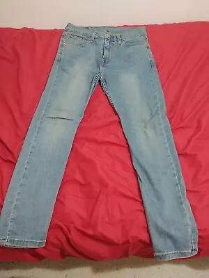 Levi's 510  Mens Jeans 30 X 30 Light Wash Denim Skinny • $12