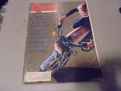 September 1972 Cycle Magazinerickman 125 Metisseyamaha 650 Electichillclimbs • $10.50