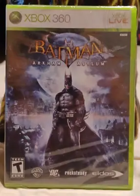 $30 • Buy Batman: Arkham Asylum (Xbox 360) FACTORY SEALED WATA READY 