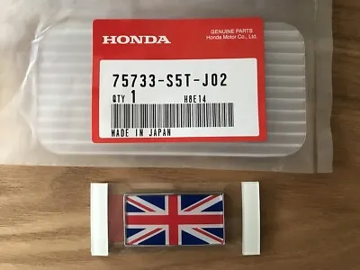 HONDA CIVIC OEM JDM EP3 TYPE-R 02-04 GENUINE Rear UNION JACK FLAG Emblem Badge • $46