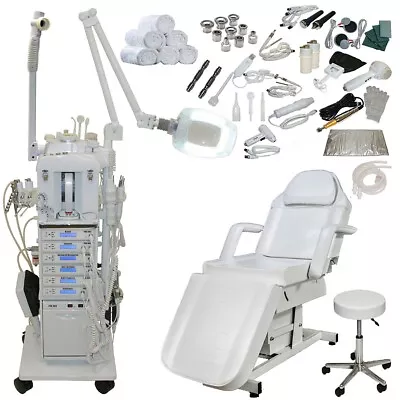 21 In 1 Microdermabrasion Facial Machine Electric Bed Spa Beauty Salon Equipment • $2674.88