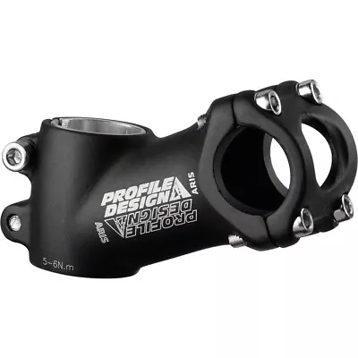 Profile Design Aris Stem Length 70mm Clamp 26mm +/-25 Deg 1 1/8 In Blk Aluminum • $46.61