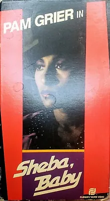 Pam Grier In Sheba Baby (VHS 1975/1988) Collection ORION VG FILMWAYS Good Cond • $15.95