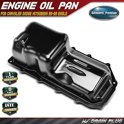 Engine Oil Pan For Chrysler Sebring Dodge Avenger Mitsubishi Eclipse 95-99 Eagle • $52.99