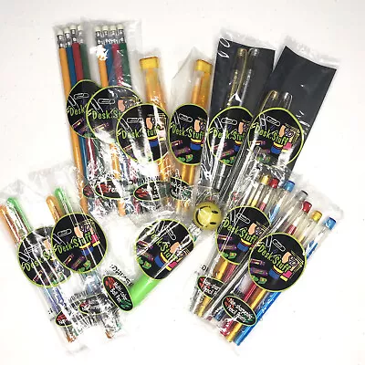 Pencil Pen Lot Vintage Fun NIP Non Sharpening Multi-color Glitter Gel Fun NOS • $3.82