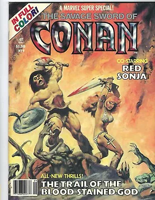 Marvel Comics Super Special #9 1978 Savage Sword Of Conan VF+ Beauty! Combine • $14.99