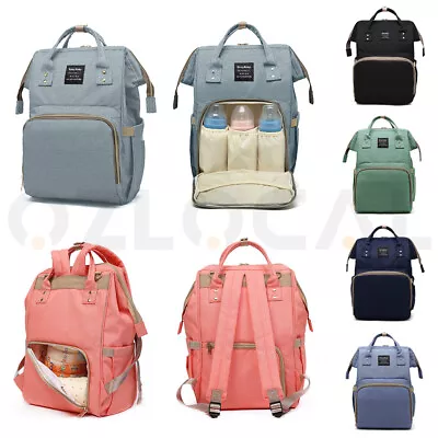 $23.99 • Buy Luxury Multifunctional Baby Diaper Nappy Backpack Maternity Mummy Changing Bag