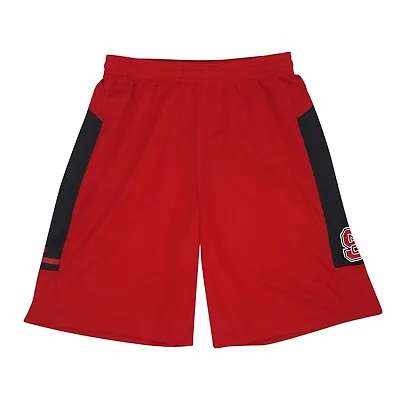 $17.49 • Buy NC State Wolfpack NCAA Adidas Men's Red Climalite Sideline Shorts