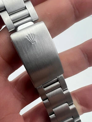 $246.50 • Buy Original Rolex Mens 36mm SS Datejust 78360 Oyster Band With 558 End Pieces - 401