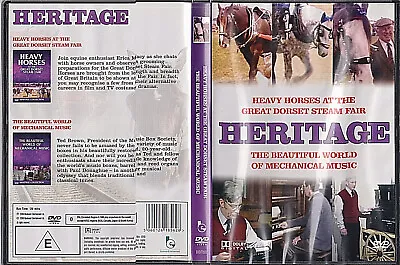 Dvd Heavy Horses At Great Dorset Steam Fair Beautiful World Of Mechanical Music • £1.99