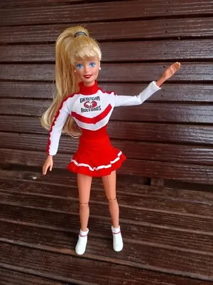 Barbie Cheerleader Doll UGA University Of Georgia 1996 Bulldogs • $18