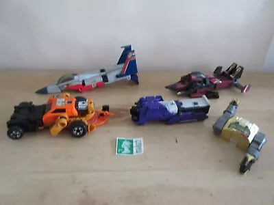 4 X 1980s Hasbro Takara Transformers Lot - 2 X Thrust - Astro Train & Sandstorm • £34.95