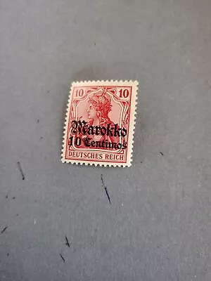 Stamps German Offices In Morocco Scott #47 Never  Hinged • $0.99