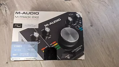 M-Audio - M-track 2X2M USB Audio Interface Perfect Condition • £90