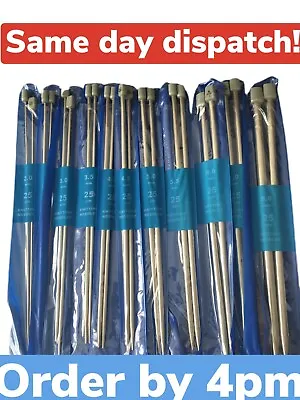 Quality Knitting Needles Size 2mm - 8mm Same Day Dispatch UK Seller 25/35cm • £2.25