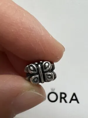 $16 • Buy As New Authentic PANDORA SILVER 'BUTTERFLY' CHARM - Retired #790285 925 ALE