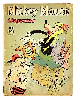 Mickey Mouse Magazine Vol. 4 #8 GD- 1.8 1939 • $91