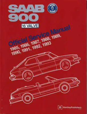 Saab 900 Shop Manual Service Repair 16 Valve Bentley 16v Turbo Book • $64.95