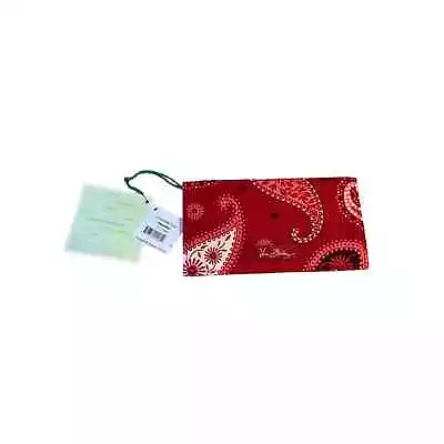 Vera Bradley NWT Mesa Red CHECKBOOK COVER Southwest Paisley • $11.94