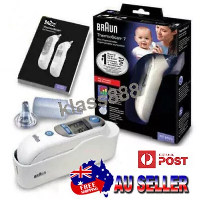 Braun Baby Adult Temperature Check Thermoscan 7 IRT6520 Ear Thermometer AU STOCK • $156.45