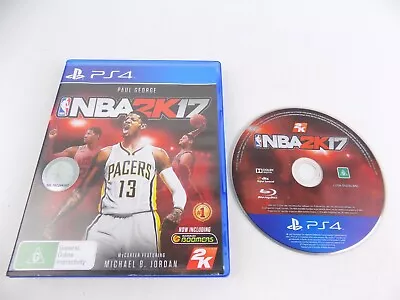 Mint Disc Playstation 4 Ps4 NBA 2K17 2017 17 Free Postage • $4.90