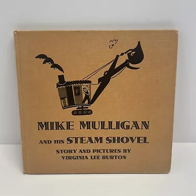 RARE Mike Mulligan And His Steam Shovel Virginia Lee Burton 1st Edition 1939 VG+ • $1999.95
