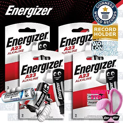 £7.99 • Buy 8x Energizer A23 12V ALKALINE SPECIALIST Batteries E23A MN21 LRV08 L1028 V23GA