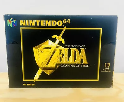 Zelda Ocarina Of Time N64 Boxed - Nintendo 64 - PAL - Boxed • £26