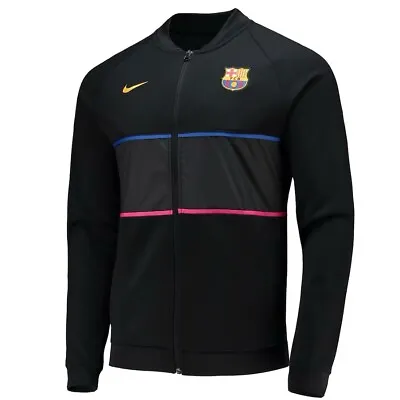 Nike Men’s Barcelona I96 Woven Anthem Full Zip Soccer Jacket Jersey XL Barca • $50