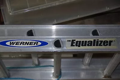 Good Condition 22 Foot Werner (equalizer) Ladder Local Pick Up Only No Shipping • $125